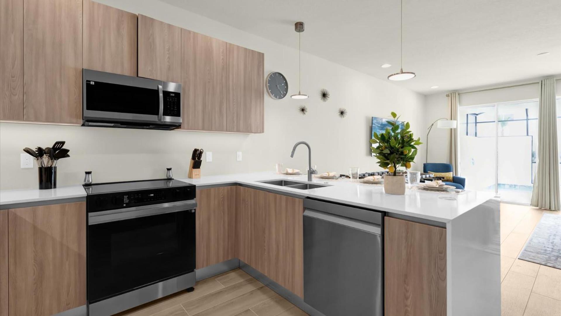 Casa de férias Upstay Tranquility Townhome W Private Pool *